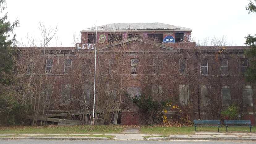 Abandoned hospital building Abandoned hospital building